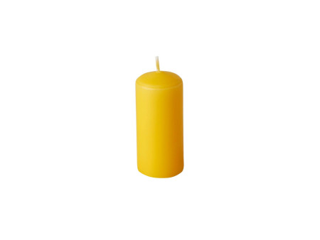 STARPAK Bougie cylindrique, diamètre: 40 mm, jaune doré