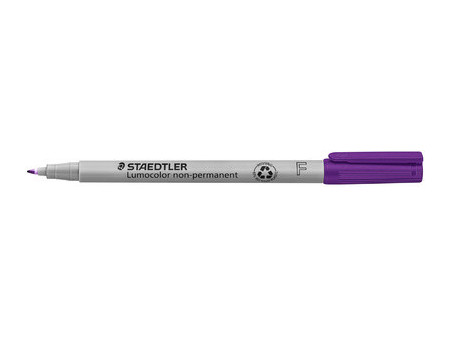 STAEDTLER Marqueur non permanent 316F Lumocolor, violet