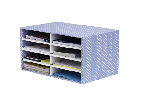 Fellowes BANKERS BOX STYLE Trieur de bureau, bleu/blanc
