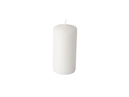 STARPAK Bougie cylindrique, diamètre: 50 mm, blanc