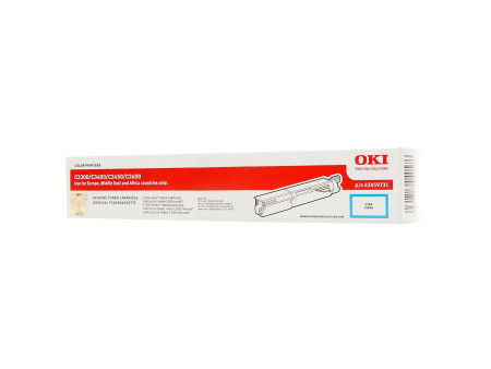 OKI Toner pour OKI C3450, cyan, HC