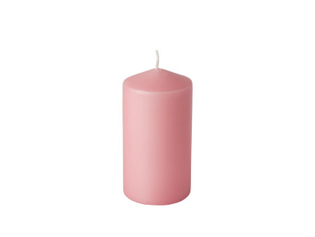 STARPAK Bougie cylindrique, diamètre: 60 mm, vieux rose