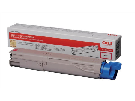 OKI Toner pour OKI C3450, magenta, HC