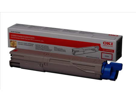 OKI Toner pour OKI C3450, magenta, HC