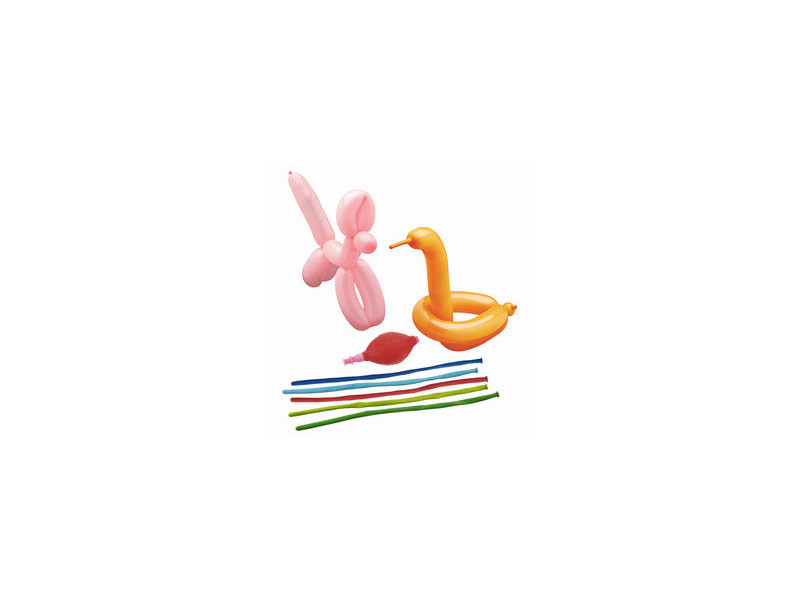PAPSTAR Ballons de baudruche modelables, pompe incluse