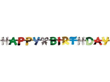 PAPSTAR Guirlande 'Happy Birthday'