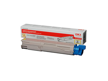 OKI Toner pour OKI C3450, jaune, HC