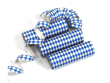 PAPSTAR Serpentins 'Bleu bavarois', bleu/blanc
