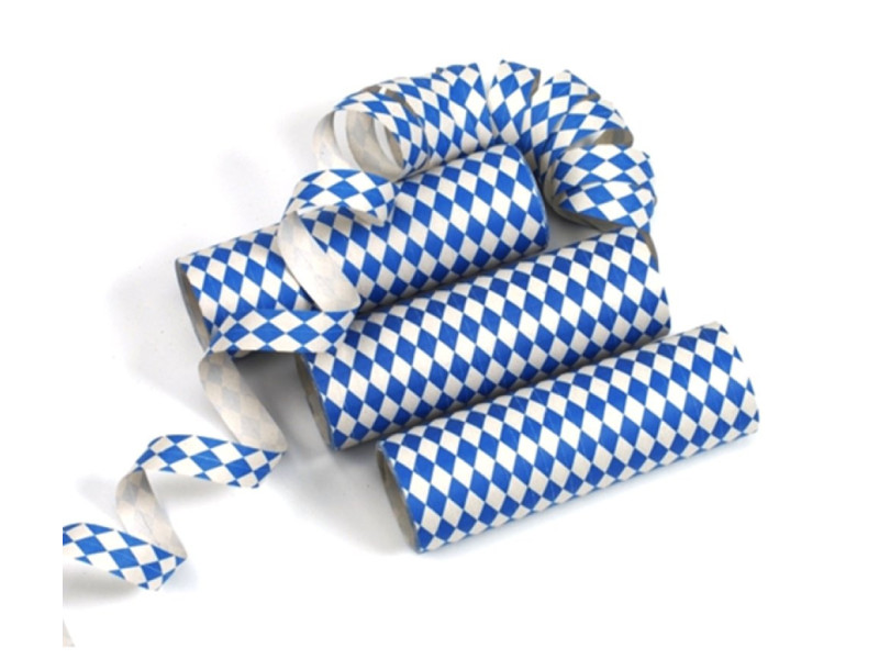 PAPSTAR Serpentins 'Bleu bavarois', bleu/blanc