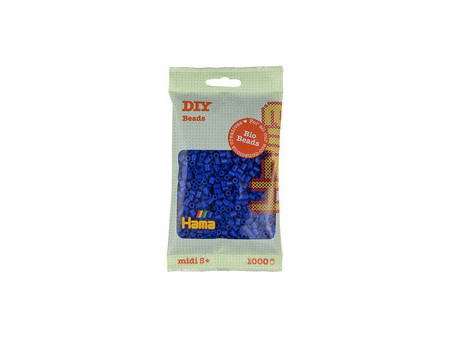 Hama Perles à repasser Bio midi, sachet, jaune
