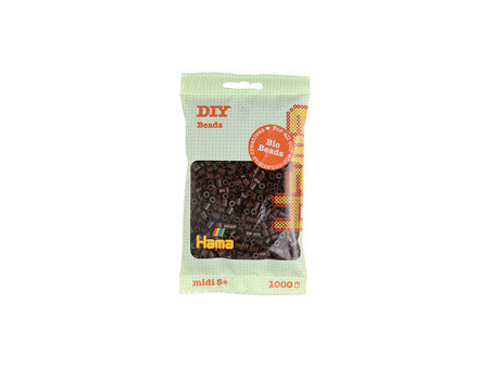 Hama Perles à repasser Bio midi, sachet, jaune