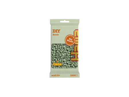 Hama Perles à repasser Bio midi, sachet, jaune