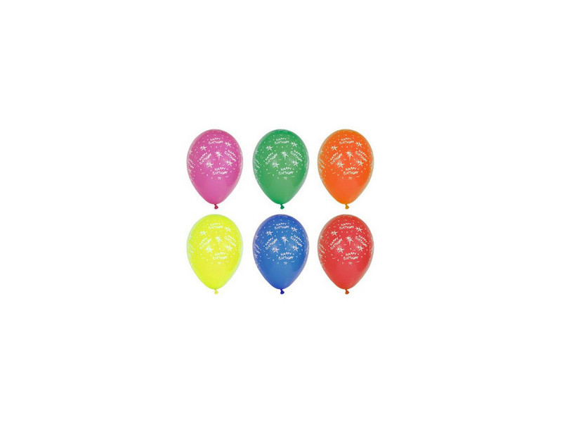 PAPSTAR Ballon de baudruche 'Happy Birthday', assorti
