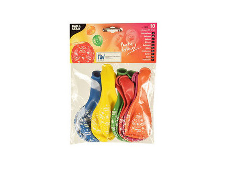 PAPSTAR Ballon de baudruche 'Happy Birthday', assorti