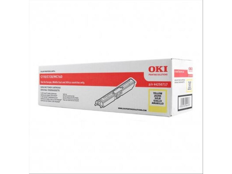 OKI toner pour OKI C110/C130N, jaune