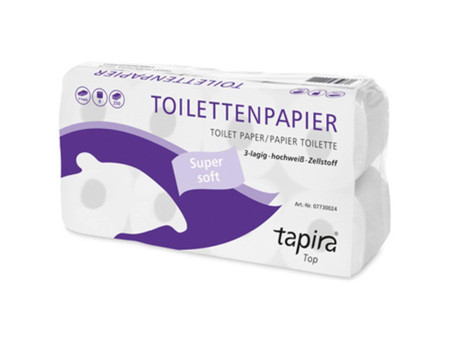 Tapira Papier toilette Top, 3 couches, extra blanc