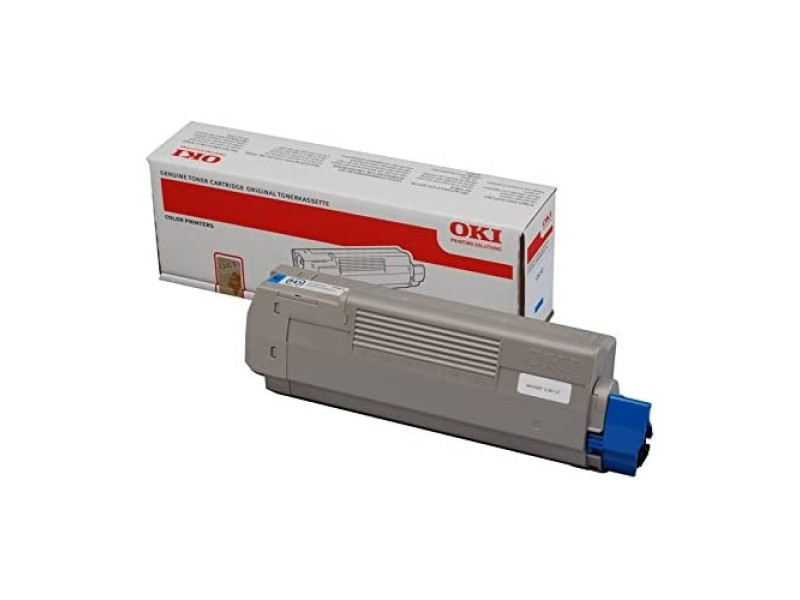 OKI Toner pour OKI C610/N/DN/DIN, cyan