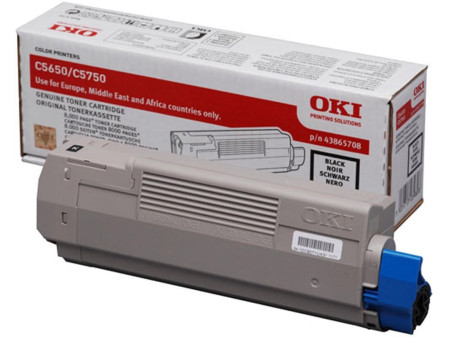 OKI Toner pour OKI C5650/C5650N/C5750/C5750N, noir
