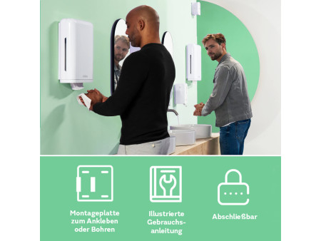 satino by wepa Distributeur de papier toilette, grand
