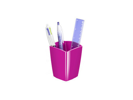 CEP Pot à crayons GLOSS, 2 compartiments, blanc