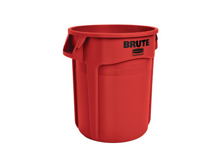 Rubbermaid Collecteur BRUTE 121,1 litres, en PP, gris