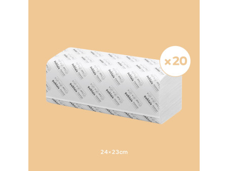 satino by wepa Essuie-mains Smart, 240 x 230 mm, blanc
