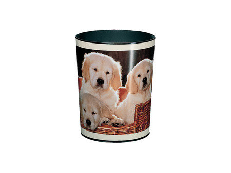 Läufer Corbeille à papier 'chiens'