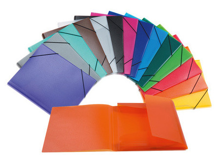 HERMA Chemise à élastiques, PP, A3, vert foncé translucide