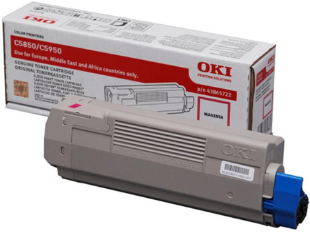 OKI Toner pour OKI C5850/C5950, magenta