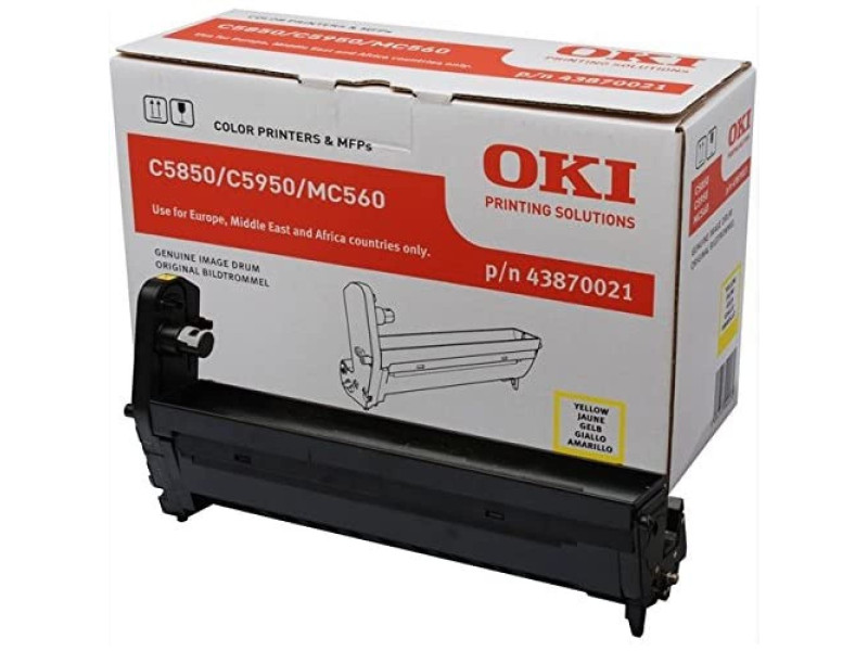 OKI Tambour pour OKI C5850/C5950, jaune