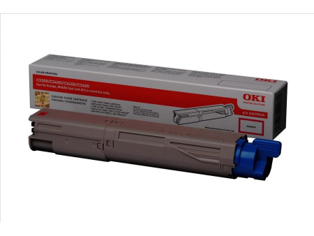 OKI Toner pour OKI C3300/C3400, magenta