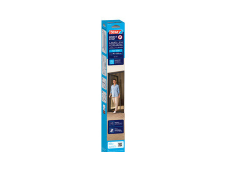 tesa Lamelles pour porte INSECT STOP, blanc