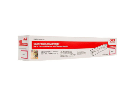 OKI Toner pour OKI C3300/C3400, magenta