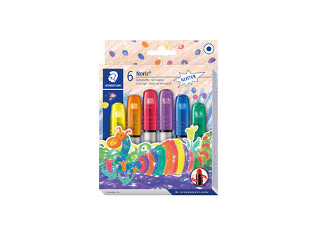 STAEDTLER Craie gel Noris 'Glitter', étui carton de 6