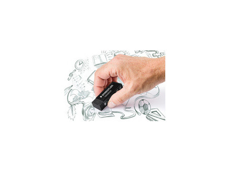 STAEDTLER Gomme plastique rasoplast B40, noir