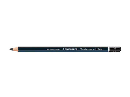 STAEDTLER Crayon Mars Lumograph black, degré de dureté: 6B
