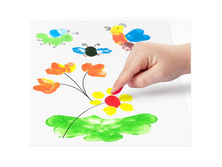 STAEDTLER Kit créatif Noris junior avec gouache aux doigts