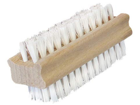 Peggy Perfect Brosse à ongles, en bois, brosse en fibres