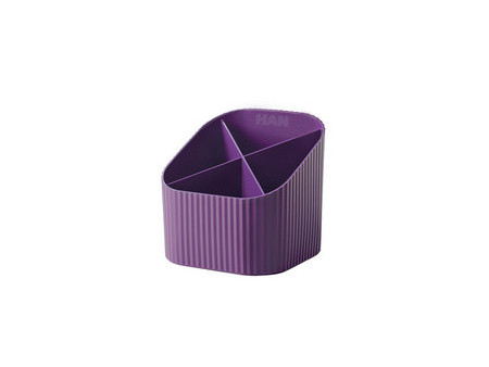 HAN Multipot à crayons Re-X-LOOP, plastique éco, rouge