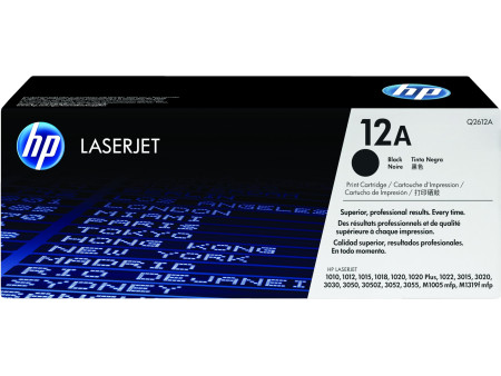hp Toner 12A pour hp LaserJet 1010/1012/1015/3020, noir