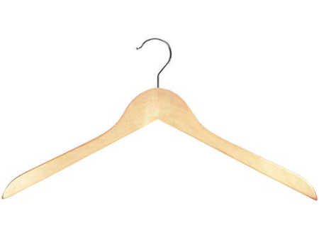 Peggy Perfect Cintre en bois sans barre, nature