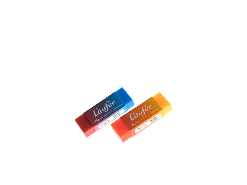Läufer Gomme en plastique PLAST COLOR, en présentoir de 20