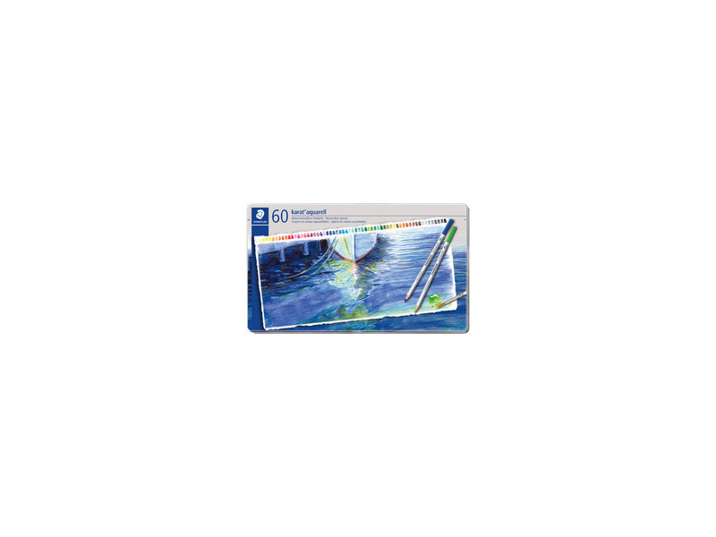 STAEDTLER Crayon aquarellable karat aquarelle, étui de 24