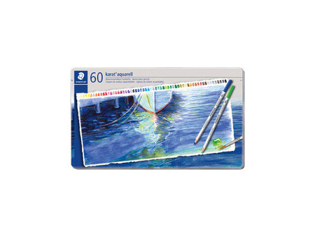 STAEDTLER Crayon aquarellable karat aquarelle, étui de 36