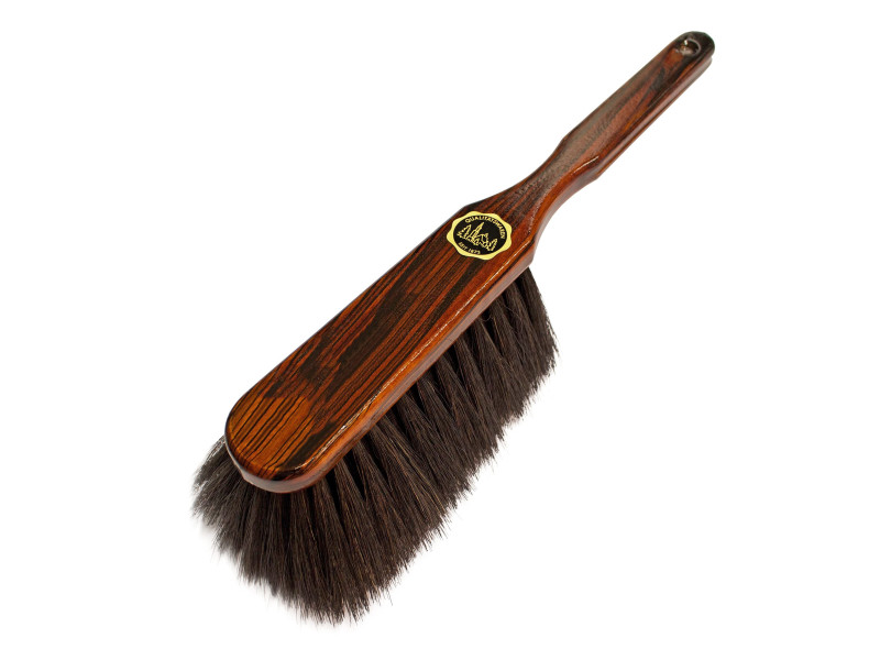 LEO MAIER Balayette, en bois d'ébène, longueur: 325 mm