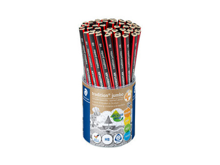 STAEDTLER Crayon d'initiation à l'écriture jumbo, pot de 50