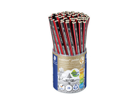 STAEDTLER Crayon d'initiation à l'écriture jumbo, pot de 50