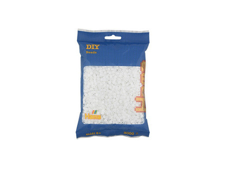 HAMA Perles à repasser midi, sachet de 3.000, jaune
