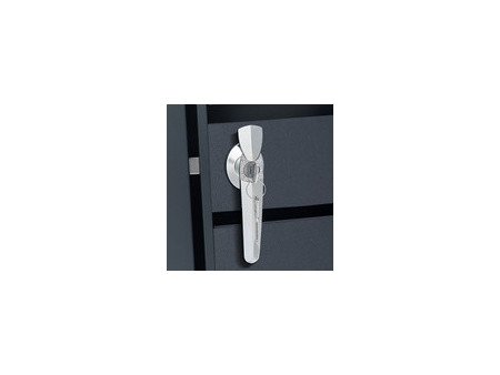 phoenix Abri de poubelle GB1168AWK, 1 porte, aspect bois