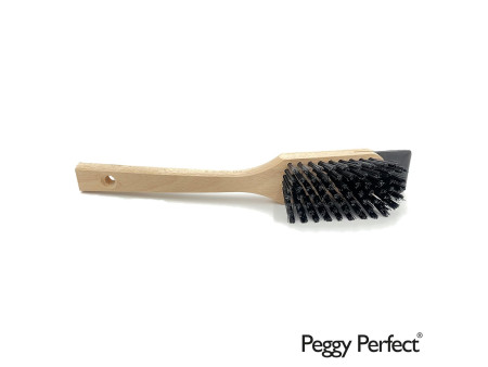 Peggy Perfect Brosse pour tondeuse à gazon, bois naturel
